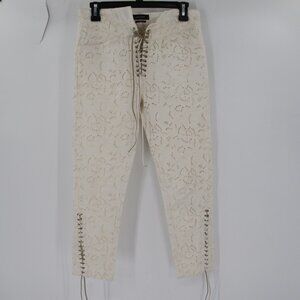 Isabel Marant Cream Cropped Pants
